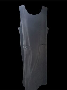 Talbots Black Sleeveless vintage dress